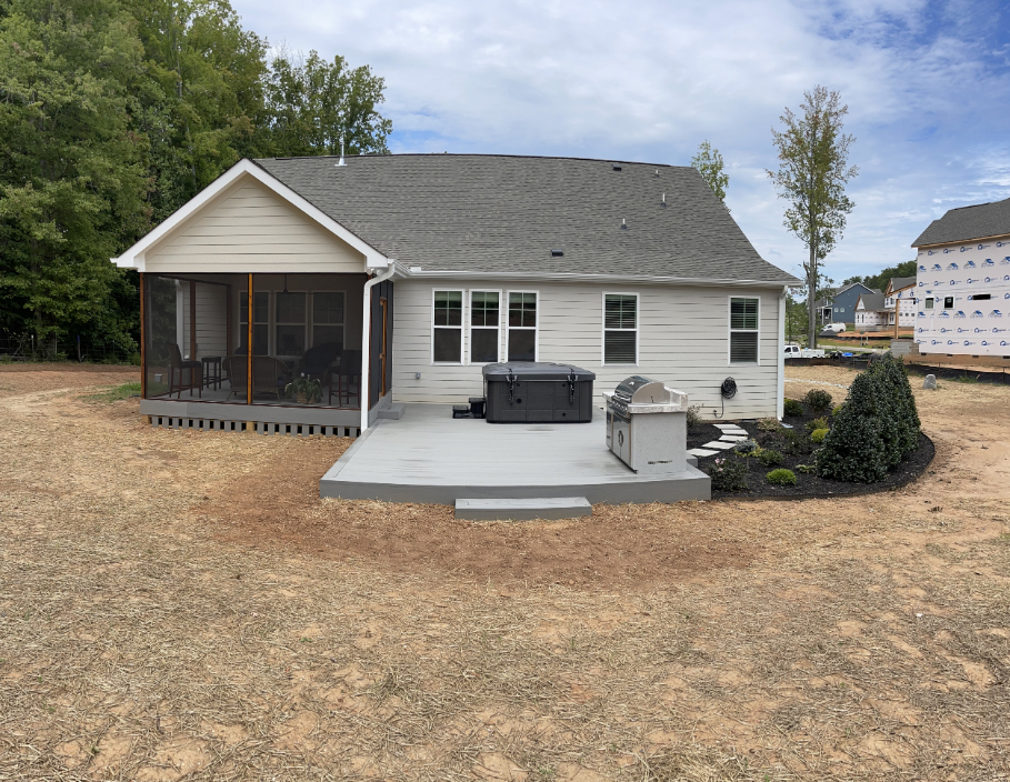 Screen Porch and Large Deck Project in Greensboro, NC